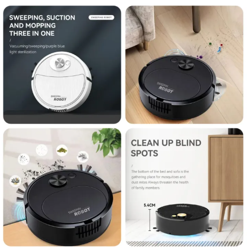 Household Sweeping Robot Intelligent Cleaning Machine Three-in-one Vacuum Cleaner